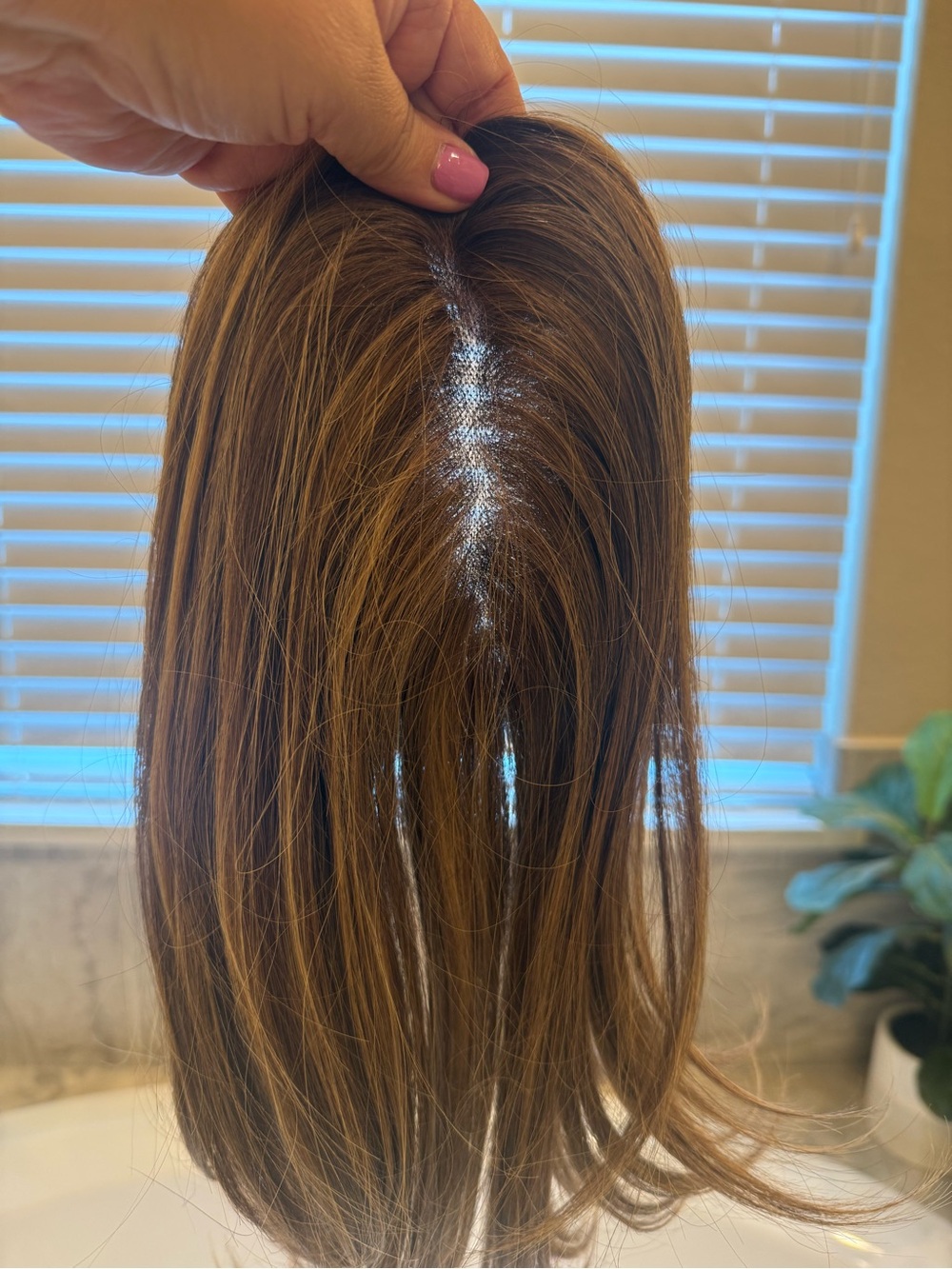 Top Secret Blonde and Brown Hair topper - Picture 13 of 15